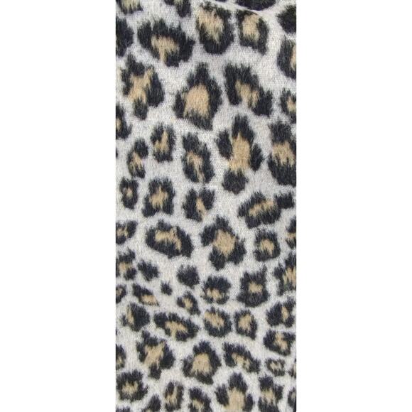 Cupcakes and Cashmere Wool blend Animal Print Margaux Moto Jacket  Size M - Picture 9 of 14